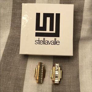 Stella Valle gold Art Deco Mabel earrings